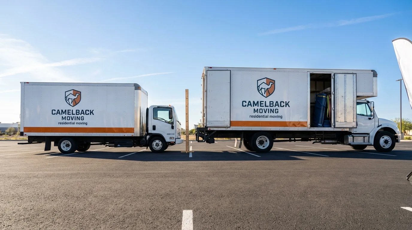 Moving truck size capacity guide in South San Francisco